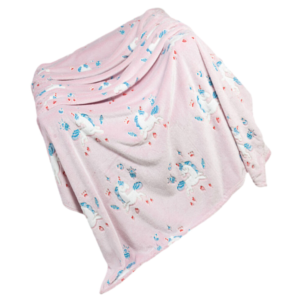 Double Flannel Nap Blanket Newborn Child Cute Warm Baby Blankets Ohphcall