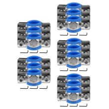 5Sets Adjustable Office Chair Saver Clamp Stop Seat Sinking Repair Kit
