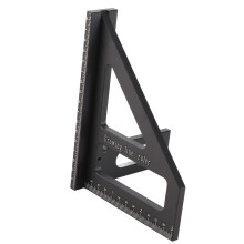 Aluminium-HolzarbeitswinkelProtractor 45/90 Gehrungslineal für Schreiner