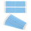 24Pièces Fixation Pour Perruques Longues Sky-Blue PU 2