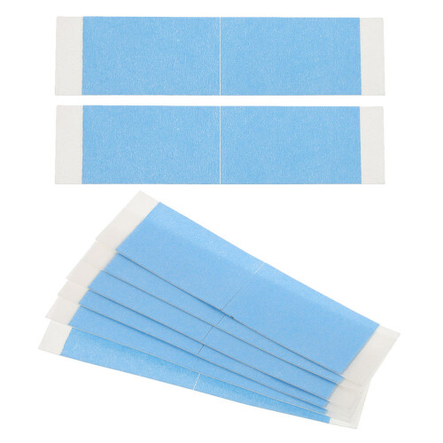 24Pièces Fixation Pour Perruques Longues Sky-Blue PU 1