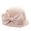 Vintage φλοράλ καπέλο Cloche για γυναίκες, πτυσσόμενο ψάθινο καπέλο ηλίου της δεκαετίας 1