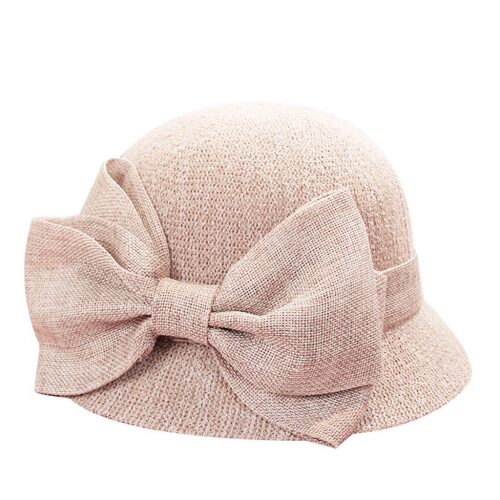 Vintage φλοράλ καπέλο Cloche για γυναίκες, πτυσσόμενο ψάθινο καπέλο ηλίου της δεκαετίας