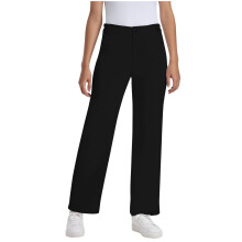 Pantaloni chino per uniforme scolastica da ragazzo, pantaloni chino per bambine e ragazzi, pantaloni classici in cotone con vita regolabile, neri,