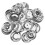 Cymbal Ring Percussion Accessory Stainless Steel 100 pcs 1
