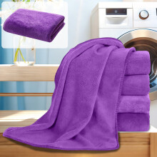 Dicke Mikrofaser-Badetücher, extra großes Handtuchset (12 x 18 cm) – weiches und saugfähiges Handtuch für Haare, Schwimmen, Fitness, Sport und