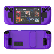 Custodia protettiva colorata per Steam Deck, custodia protettiva per PC OLED Steam Deck con supporto, custodia protettiva per console di gioco.