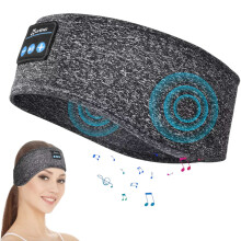 Kuulokkeet Bluetooth-nukkumispannalla - Nukkumiskuulokkeet Cozy Bands