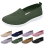 Ορθοπεδικά slip-on παπούτσια για περπάτημα για γυναίκες άνετα κεντημένα παπούτσια 1