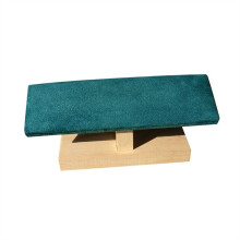 Schmuckständer aus Samt und Holz, Armband- und Uhrenständer, Präsentationsrequisiten, Schmuckdisplay-Organizer für Ladentheken in Einkaufszentren