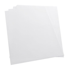 Transparente Bastelpapierbögen, Schwefelpapier, 50 Stück