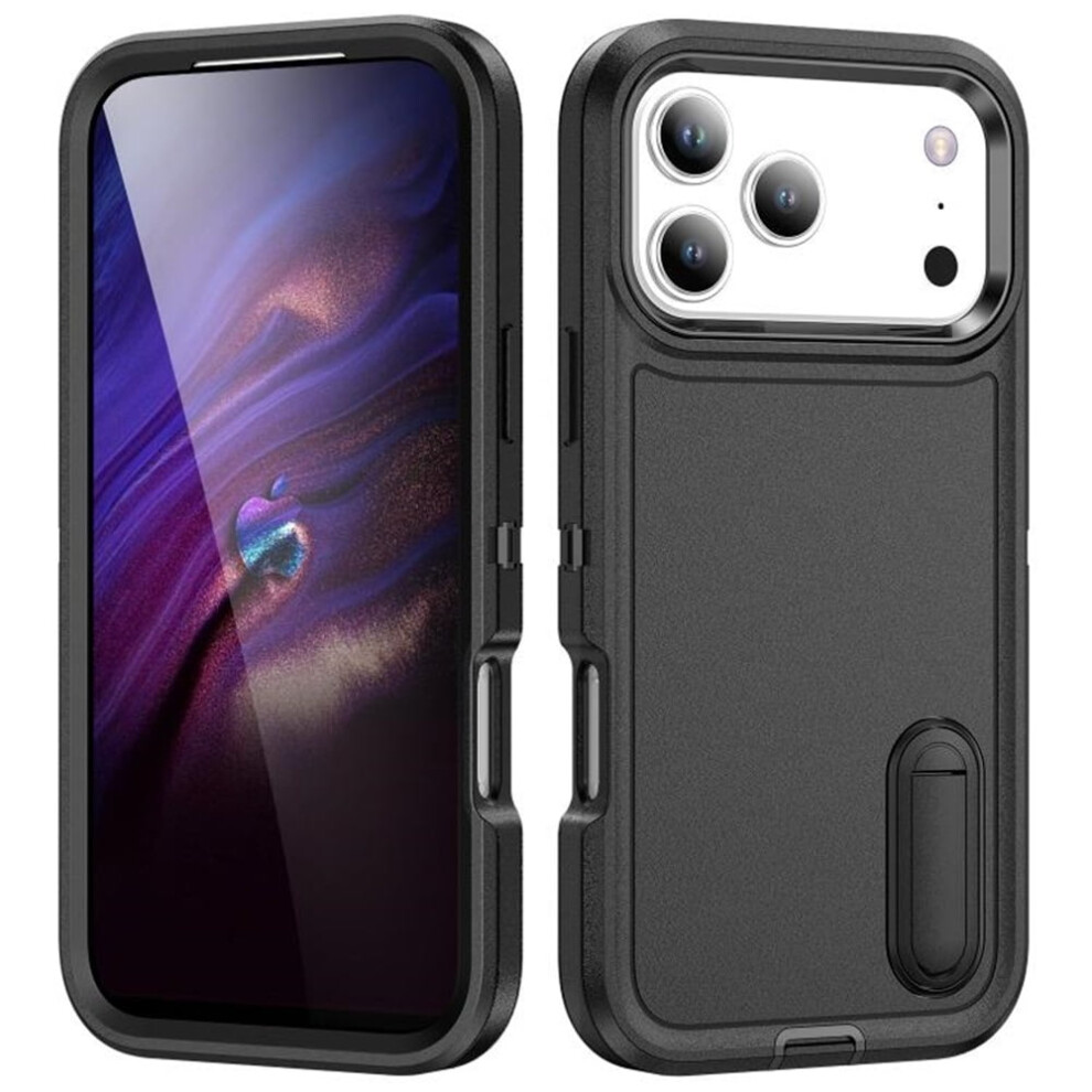 Iphone 17 Pro Case Rugged Military-Grade Black 937196997336