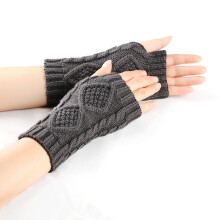 Arm Warmers for Women Thermal Knitted with Thumb Holes