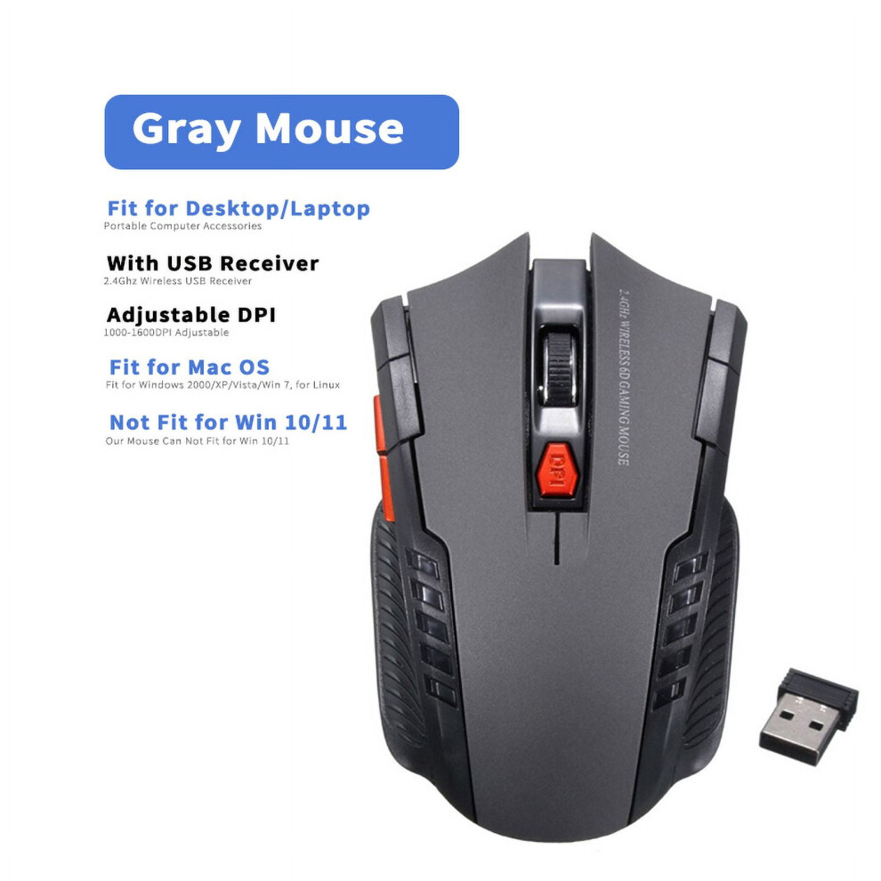 2.4Ghz Gaming Wireless Mouse With Usb Receiver And 937196999422