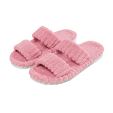 Pantoufles pour cheveux bouclés Willtoo pour femmes, aux couleurs acidulées, douces et confortables pour l'intérieur. Idéales pour la maison.