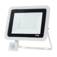 Projecteur LED à détecteur de mouvement PIR avec réflecteur étanche IP66, 30 W, 50 W, 100 W, éclairage mural extérieur, met en valeur les