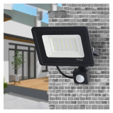 LED Floodlights 100W 50W 30W 20W 10W PIR Motion Sensor IP66 Waterproof LED Hanging Exterior Outdoor Wall Lamp Spotlight,Durability