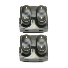 2 db - Elektromos ajtóablak vezérlő kapcsoló elöl bal vezetőoldali fekete gombokkal Ford F150 4.2L/4.6L/5.4L1999-2002