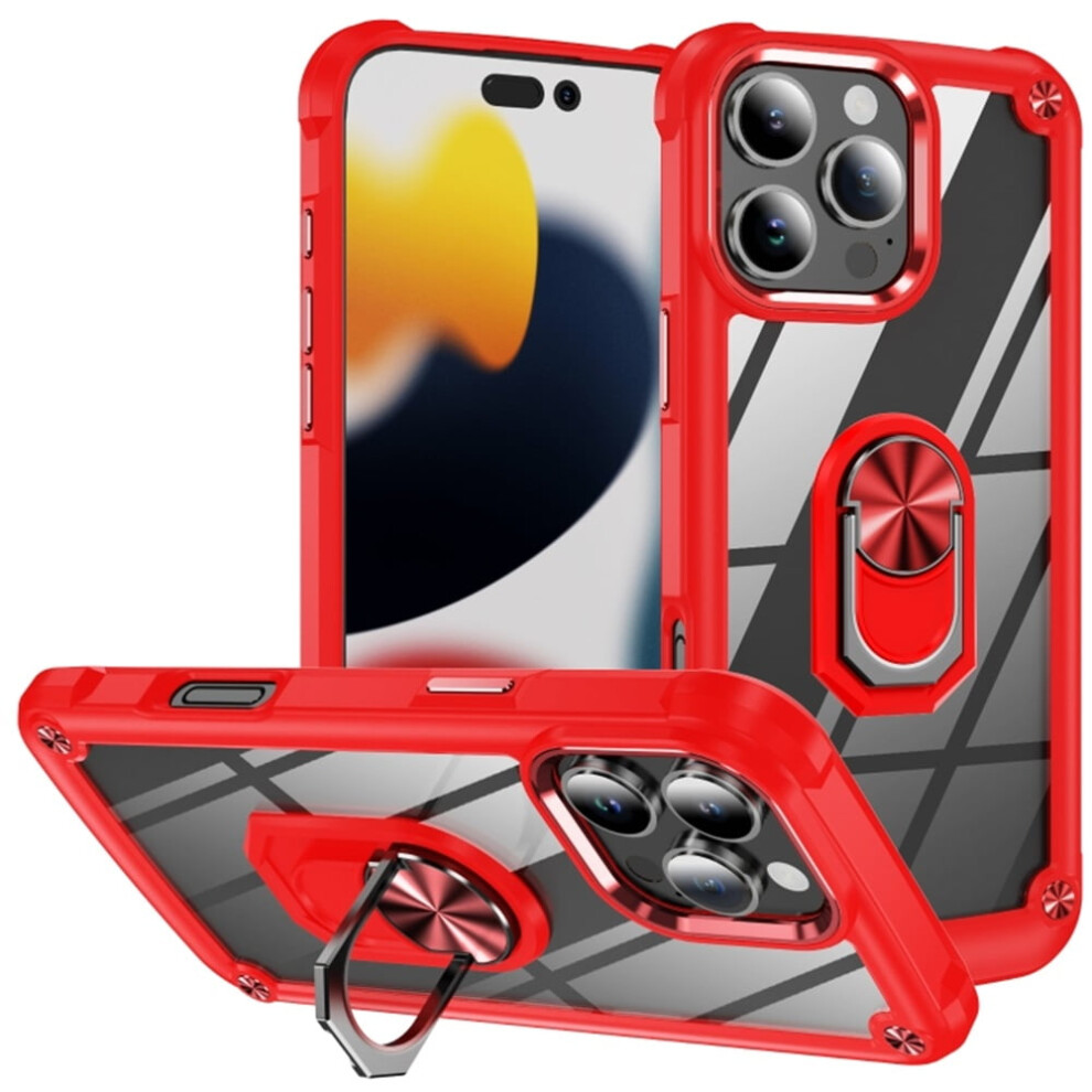 Iphone 16 Pro 6.3 Inch Shockproof Armor Case With Ring 937196000920