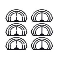 6Pcs Hat Brim Bender, Hat Rack Hat Curving Band With Dual Option Hat Bill Bender
