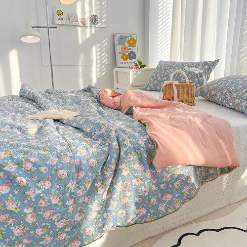 Πάπλωμα ψύξης από βαμβάκι King Size, 59,0678,74", Πλενόμενο στο πλυντήριο, αναπνεύσιμο