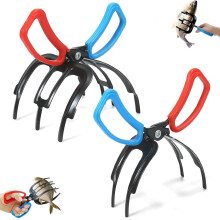 Double/Three-Toothed Fish-Controlling Pliers, Lightweight Metal Fishing Gripper Tool for Outdoor Anglers