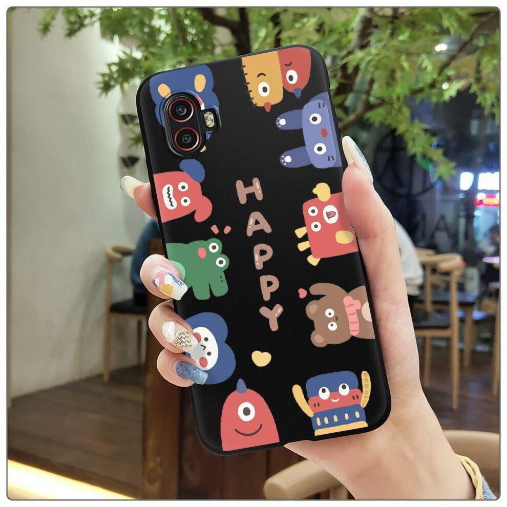 Phone Case Compatible With Samsung Galaxy Xcover6 Pro/Sm-G736u/B Â Shockproof, Waterproof, Dust-Resistant Tpu Cartoon Cover 9193271087601
