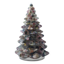 Décorations de sapin de Noël en résine, mini sapin de Noël pour la maison, ornements de table, petit sapin de Noël