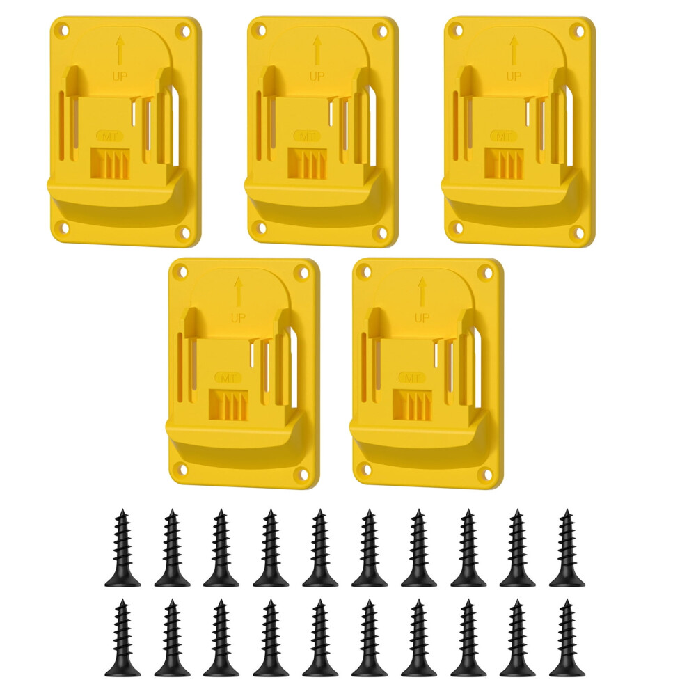 Wall Mounted Drill Holders Set Of 5 For 18V Cordless Tool Practical Abs Brackets With Secure Storage Space Saving Design 9327961733275