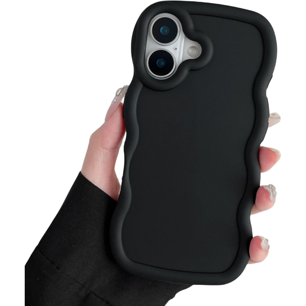 Iphone 16 Silicone Case Wavy Edge 6.1 Inch 913211559581