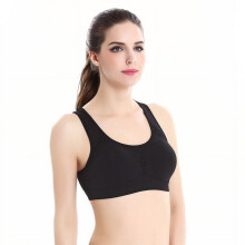 Soutien-gorge de sport dos nageur sans coutures en coton pour femme