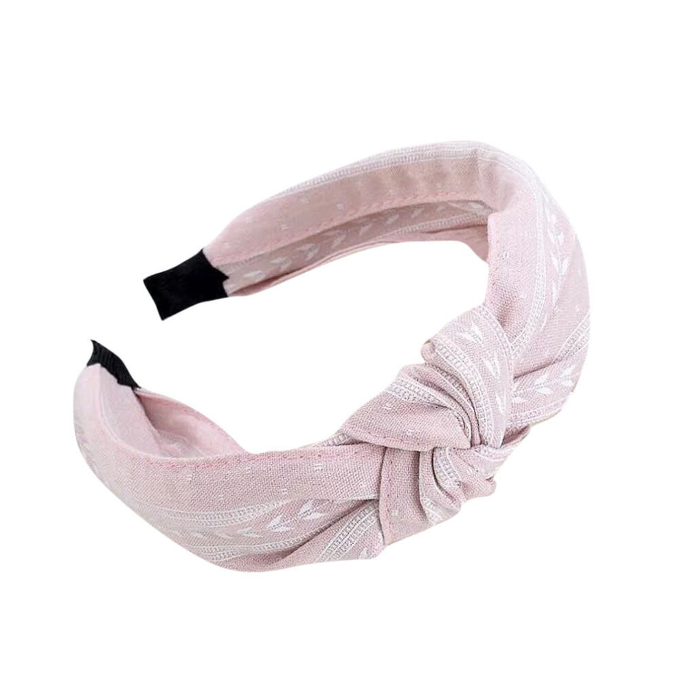 Knotted Headbands for Women Non-Slip Wide Top Knot Hair Hoop