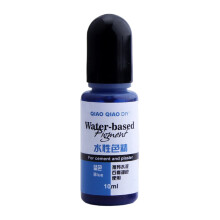 10ml Vivid Pigment Liquid – High Saturation, Leakproof, Odorless, Safe Ingredients, Compatible with Mini Gypsum Art & Home Decor