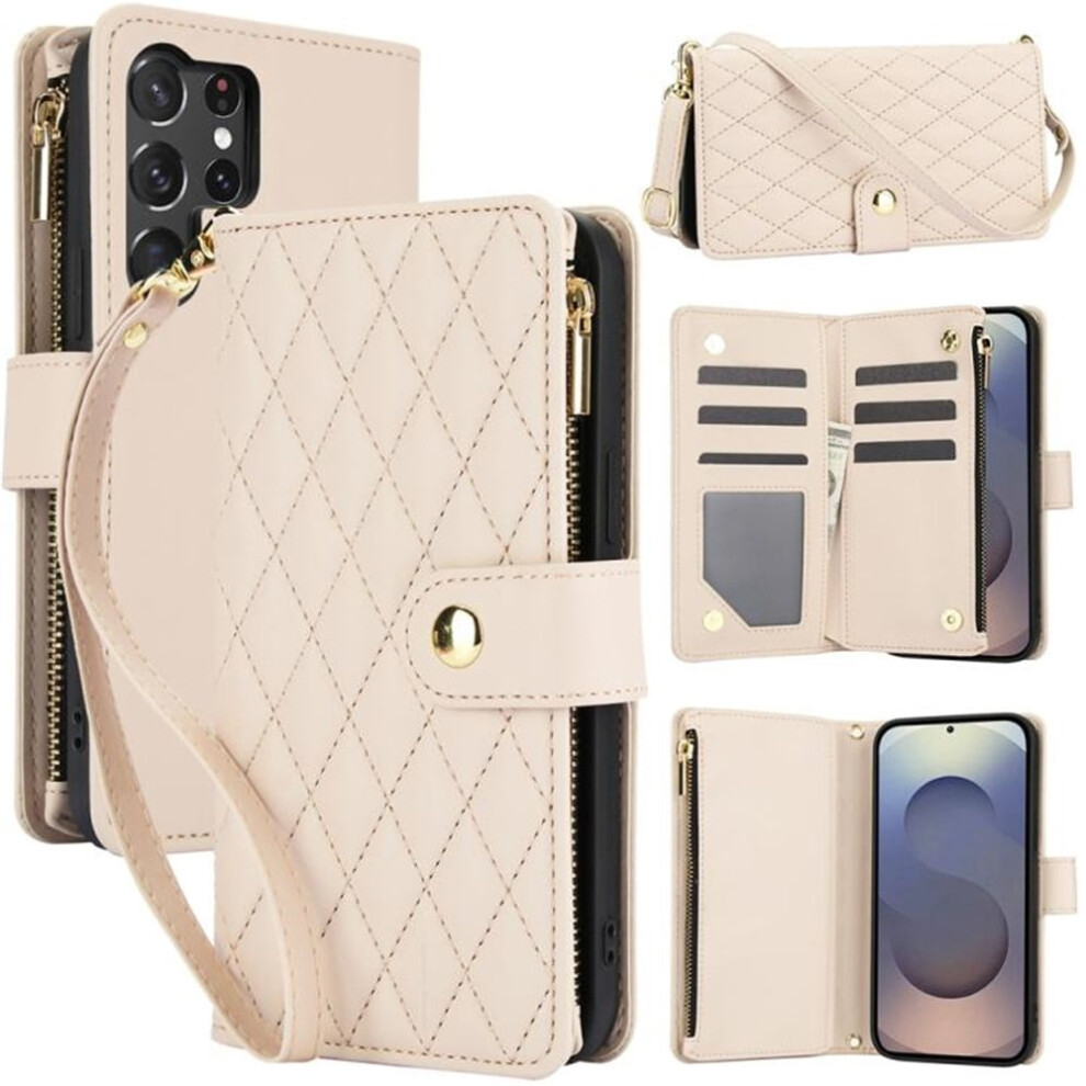 Rfid-Blocking Flip Wallet Case For Samsung Galaxy S22 Ultra 975221391490