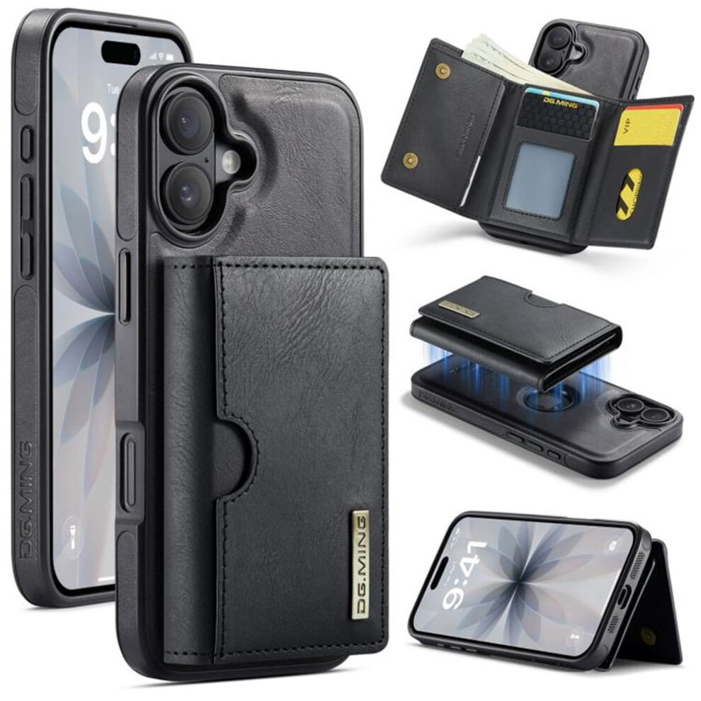 Dg.ming Magnetic Wallet Case For Iphone 17 6.3 Inch Rfid 975221392817