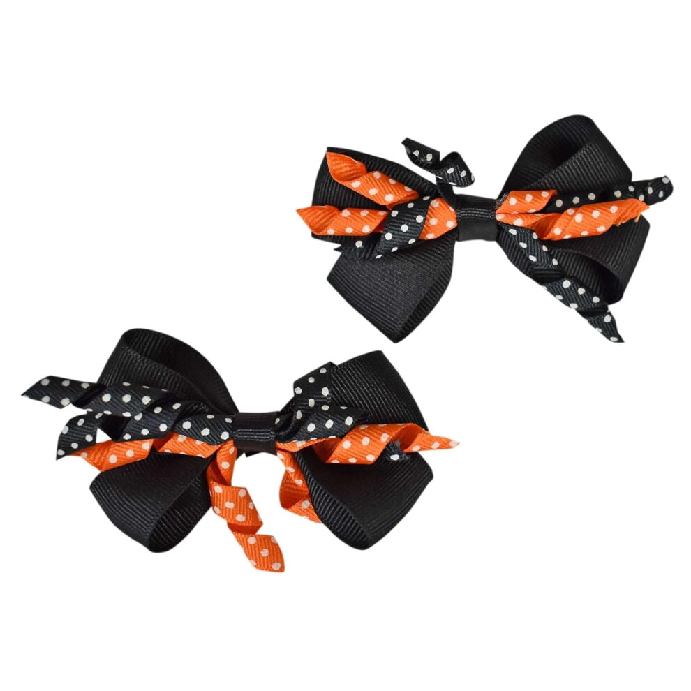 Unisex Pink Toddlers' Girls' Smooth Grosgrain Ribbon Bow Alligator Clip, Light