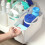 Stackable Transparent Plastic Storage Basket – Waterproof, Dust-Proof, Lightweight, 11.027.874.53in, White 1
