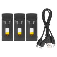 Remote Control Battery for UAV Battery with Lightweight Design Durable Shell RC Drone Spare Battery Compatible with E88E99K3S1Quadcopter