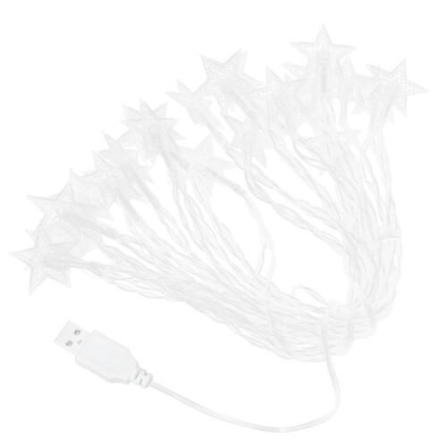 Ρομαντικά φωτάκια Aura Star σε σχήμα αστεριού με LED, 8 λειτουργίες, εξαιρετικά μεγάλη