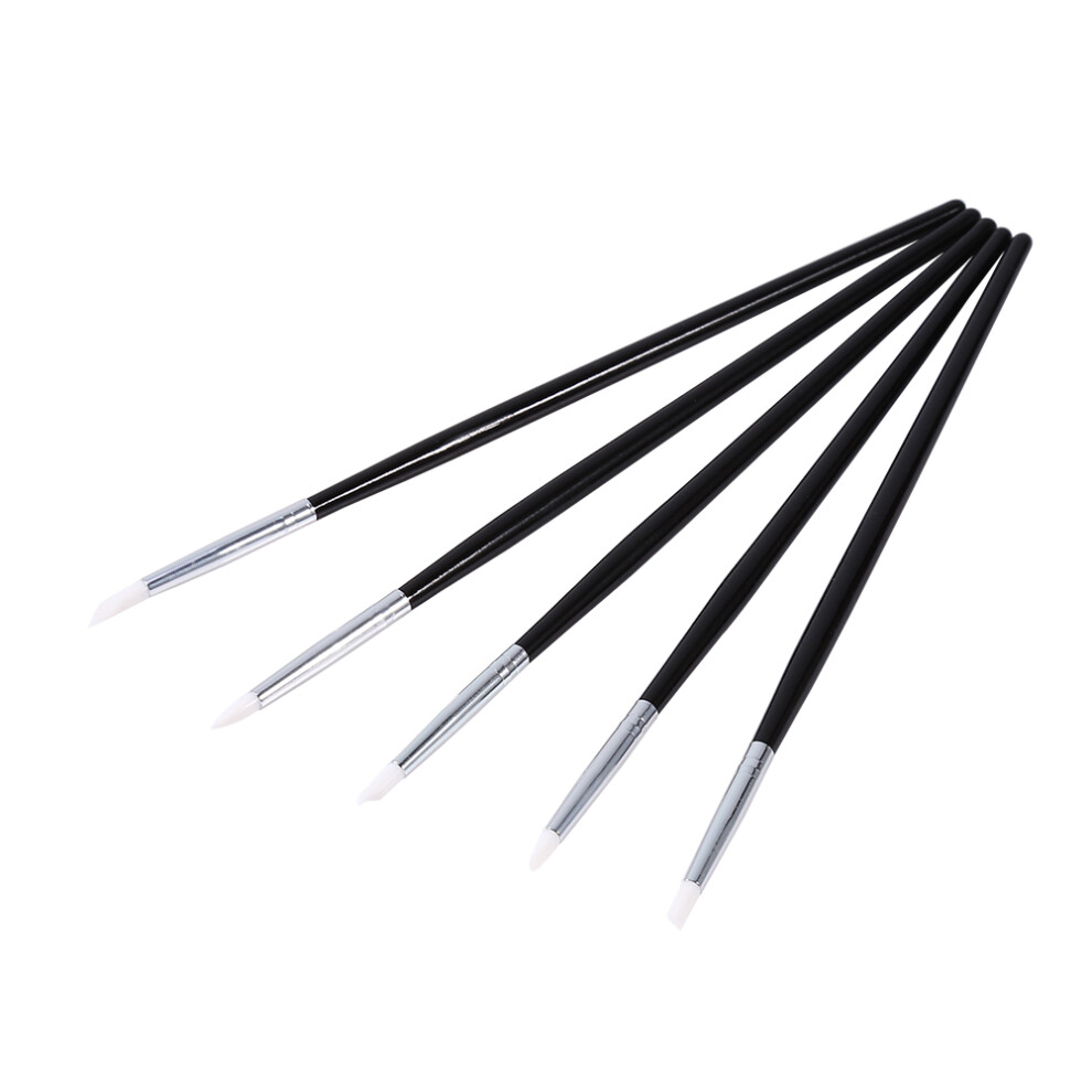 Soft Silicone Nail Carving Pen Set For Precise Polish Correction And Detailed Artistic Effects At Home Or Salon