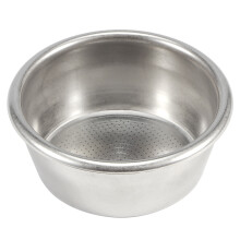 Easy Clean Coffee Filter, Stainless Steel Espresso Filter with Non-Pressurized Screen, 54mm Portafilter Basket, Breville Compatible Filter for