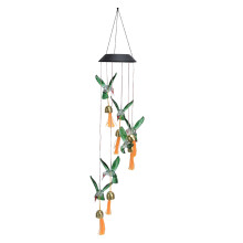 Sinos de vento decorativos para exterior: Material ABS durável e de alta qualidade, presentes para mães e mulheres com decoração de jardim movida