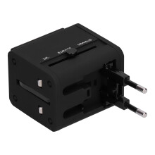 Safe Universal Travel Adapter, Portable International Plug Adapter with Multi-Country Compatibility, Smart USB Charging Adapter for Electronics