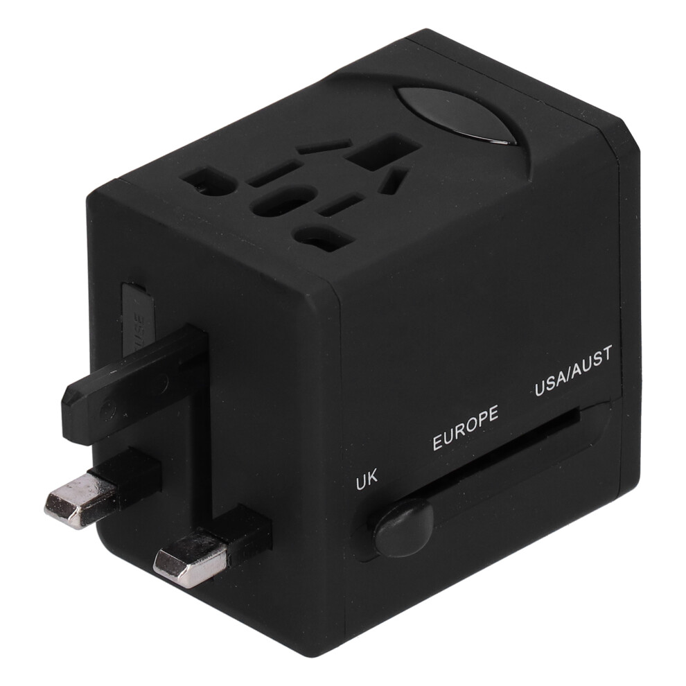 Universal Travel Adapter & Multi-Device Charger, Safe & Compact International Plug Converter For Comprehensive Protection & Powerful 9083649722961