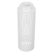 White PVC Downspout Connector Filter Mesh for Smooth Water Flow