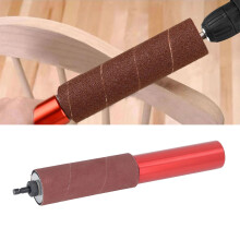 Adaptateur pour abrasoir à mandrin de 1,5 pouces, en alliage d'aluminium, kit de ponçage pour perceuse, pour bois