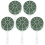 15Pièces Bouquet Vert Plastique Mousse Support Floral 2