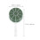 15Pièces Bouquet Vert Plastique Mousse Support Floral 11