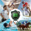 4Pièces Chronomètres Portables Vertes ABS Pour Sport 6