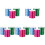 15Rolls Durable Colored Crochet Thread for Knitting and DIY Projects 1
